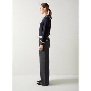 L.K. Bennett Alina Striped Sweater